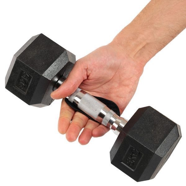 Накладки на ладони грипсы Gym Grips силиконовые 2 шт черный TA-5979 TA-5979 фото