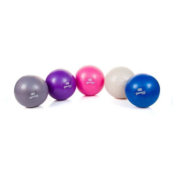 Мяч для пилатеса и йоги Pilates ball Mini Gemini 25cm серый PG-025GRAY фото