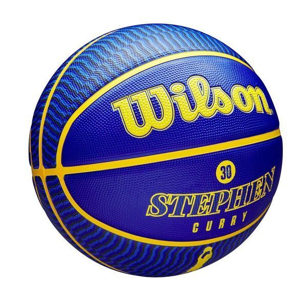 М'яч баскетбольний NBA PLAYER ICON OUTDOOR BSKT CURRY розмір 7 WZ4006101XB7 (Оригінал) WZ4006101XB7 фото