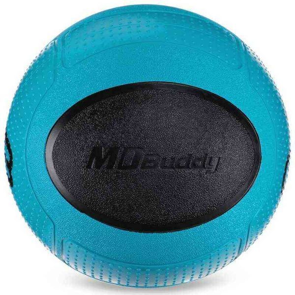 М'яч медичний медбол Medicine Ball GI-2620-3 3кг синій-чорний GI-2620-3 фото