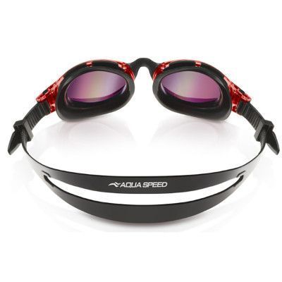 Окуляри для плавання Aqua Speed ​​BLADE TRITON 2.0 MIRROR 60409 чорний, червоний Уні OSFM 283-31 (Оригінал) 283-31 фото