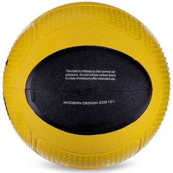 Мяч медицинский медбол Medicine Ball GI-2620-4 4кг желтый-черный GI-2620-4  фото
