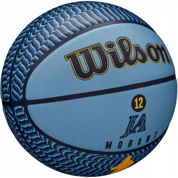 М'яч баскетбольний Wilson NBA PLAYER ICON OUTDOOR BSKT MORANT розмір 7 WZ4016901XB7 (Оригінал) WZ4016901XB7 фото