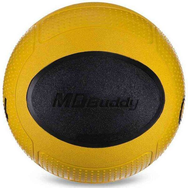 Мяч медицинский медбол Medicine Ball GI-2620-4 4кг желтый-черный GI-2620-4  фото
