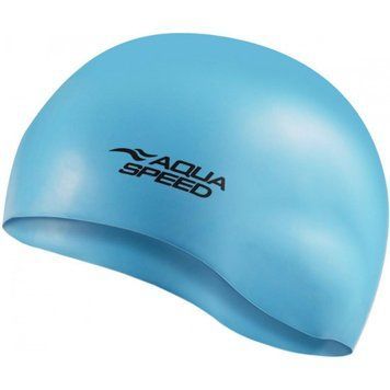 Шапка для плавання Aqua Speed ​​MONO 9118 Блакитний Уні OSFM (Оригінал) 111-42 111-42 фото