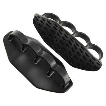 Накладки на ладони грипсы Gym Grips силиконовые 2 шт черный TA-5980 TA-5980 фото