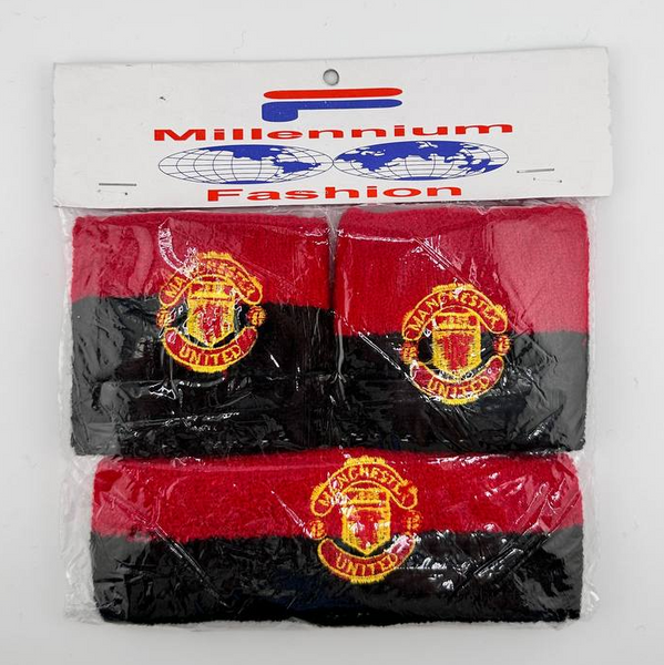 Набор напульсник и повязка на голову Manchester United GH-305 GH-305 фото