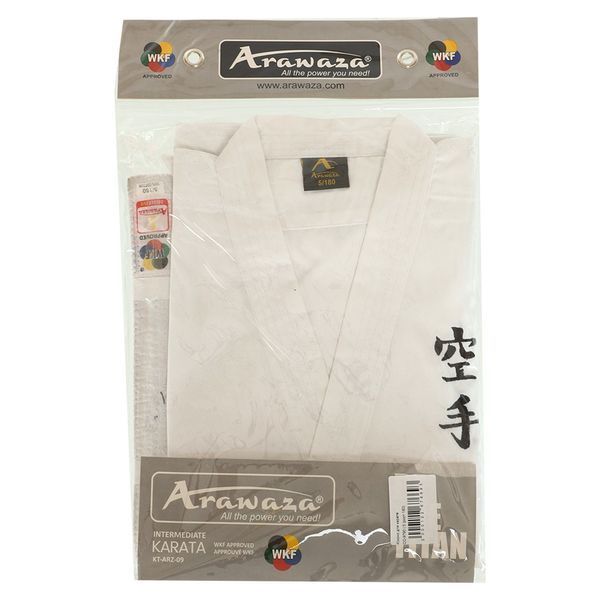 Кимоно для карате Araza CO-9790 размер 110-180см белый 5 (рост 180) CO-9790 фото