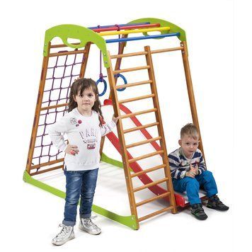 Детский спортивный комплекс для дома SportBaby BabyWood Plus 1 2340 фото