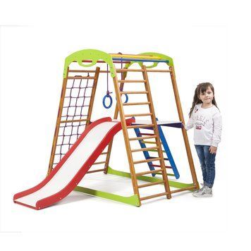 Детский спортивный комплекс для дома SportBaby BabyWood Plus 2 2341 фото