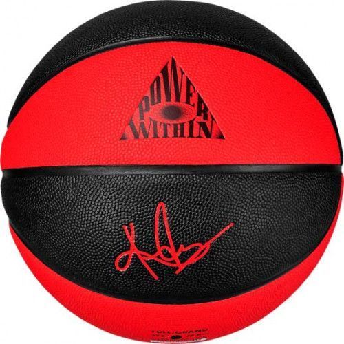 М'яч баскетбольний Nike T CROSSOVER 8P K IRVING BLACK/CHILE RED size7 N.100.3037.074.07 (Оригінал) N.100.3037.074.07 фото