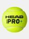 М'ячі для падел-тенісу HEAD PADEL PRO+ 3B 540203, 3 шт. 540203 фото 3
