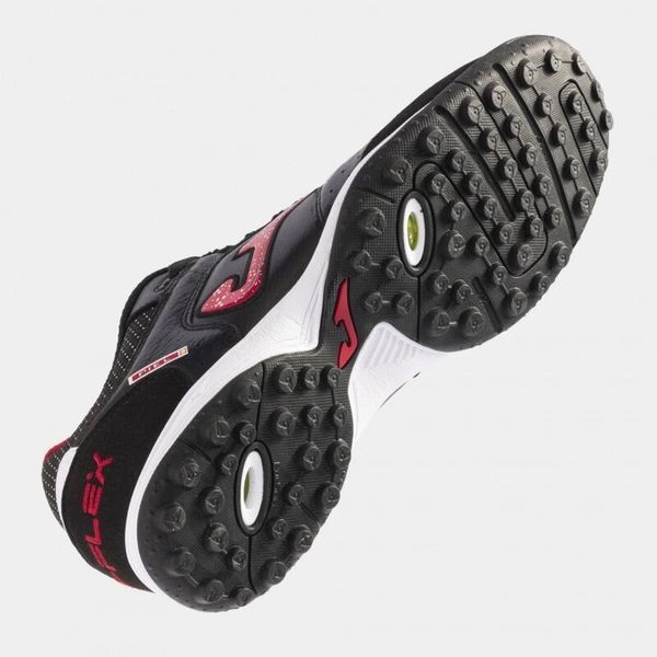 Сороконожки Joma TOP FLEX кожаный чорный красный 43 размер Муж TOPW2401TF (Оригинал) TOPW2401TF-43 фото