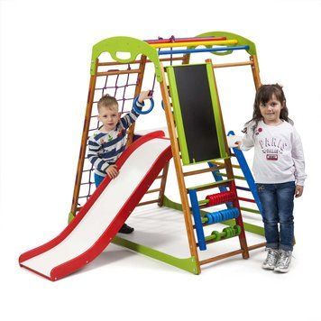 Детский спортивный комплекс для дома SportBaby BabyWood Plus 3 2342 фото