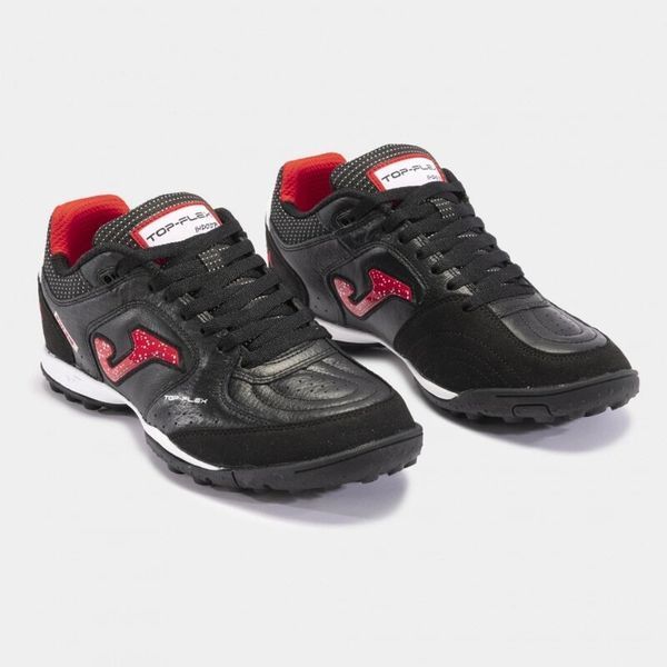 Сороконожки Joma TOP FLEX кожаный чорный красный 44 размер Муж TOPW2401TF (Оригинал) TOPW2401TF-44 фото