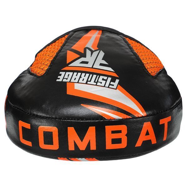 Лапы изогнутые для бокса и единоборств FISTRAGE COMBAT (2 шт), черно-оранжевые VL-6387 VL-6387 фото