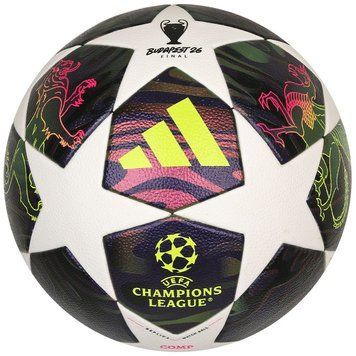 Футбольный мяч Adidas UCL Finale 26 Budapest Competition FIFA Quality Pro, размер 4, фиолетовый JX9096/4 (Оригинал) JX9096/4 фото