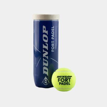 М'ячі для падл-тенісу Dunlop FORT PADEL 3PET 601555 (Оригінал) 601555 фото