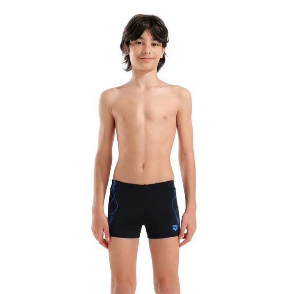 Плавки для мальчиков Arena GRAPHIC SWIM SHORT, черно-синие, 011189-508 (оригинал) 164 см 011189-508 фото