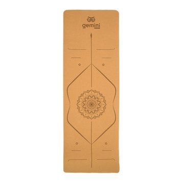 Коврик для йоги пробковый каучуковый Gemini Sport 183см*61см*5мм CTY-0685 CTY-0685 фото
