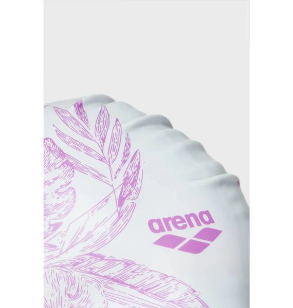Шапочка для плавания Arena SIRENE OSFM White для длинных волос, белая (Оригинал) 91440-207 91440-207 фото