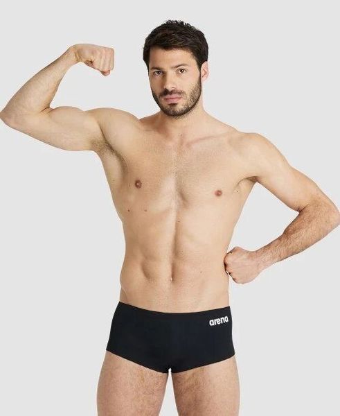 Плавки-боксеры для мужчин Arena TEAM SWIM LOW WAIST SHORT SOLI Черные 004775-550 (Оригинал) 100 004775-550 фото