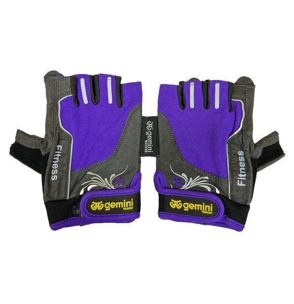 Рукавички для фітнесу Gemini GK-1002-PUR XS GK-1002-PUR фото