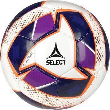 М'яч футбольний SELECT FB Classic 5 v24 біло-філетовий 099589-096 (Оригінал) 099589-096 фото