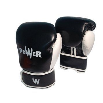 Рукавички боксерські POWER 6oz чорний GB-POW-6B фото