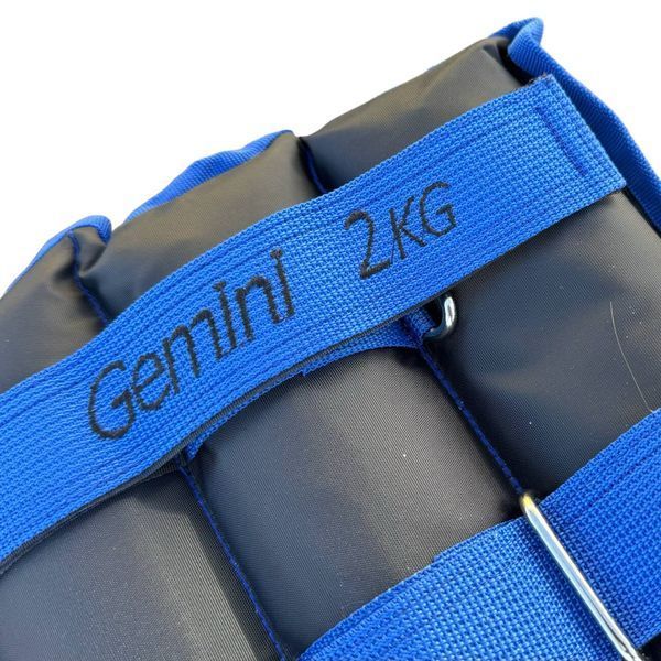Обтяжувачі-манжети з піском Gemini по 2.0кг G8833-4BL G8833-4BL фото