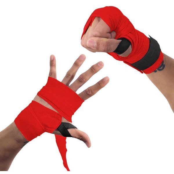 Бинти боксерські Everlast CORE HANDWRAPS 120X2 Червоний універсальні 120 дюймів (304,8 см) (Оригінал) P00003246 P00003246 фото