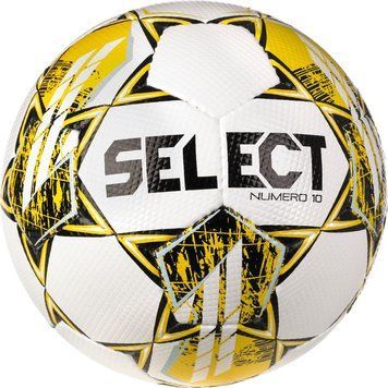 Футбольний м'яч Select NUMERO 10 v23 біло-жовтий №4 (Оригінал) 057405-345 057405-345 фото