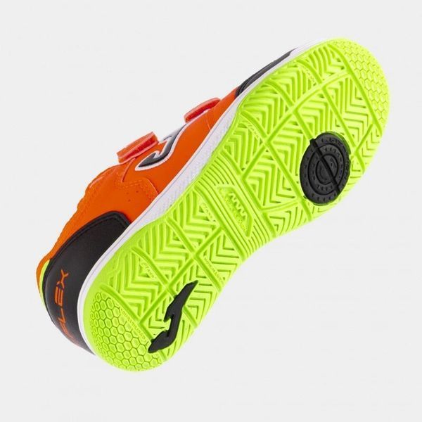 Футзалки дитячі Joma TOP FLEX помаранчевий дет 27 розмір TPJW2408INV (Оригінал) TPJW2408INV-27 фото