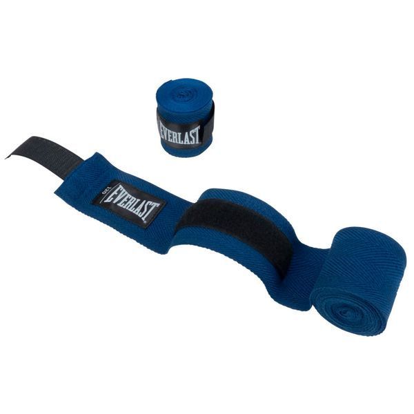 Бинти боксерські Everlast CORE HANDWRAPS 120X2 Синій універсальні 120 дюймів (304,8 см) (Оригінал) P00003247 P00003247 фото