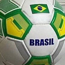 М'яч футбольний клуб "Brazil" Жовтий клуб "Brazil"  фото