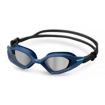 Очки для плавания Aqua Speed ​​CYCLONE 61433 синий, черный, бирюзовый Уні OFSM 714-10 (Оригинал) 714-10 фото